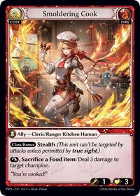 Smoldering Cook