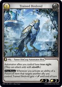 Trained Birdroid