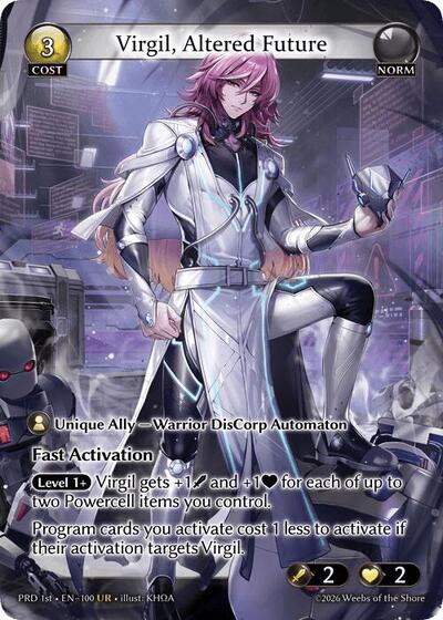 Virgil, Altered Future (UR) card