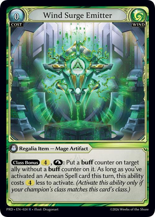 Wind Surge Emitter
