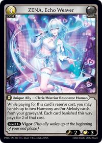 ZENA, Echo Weaver
