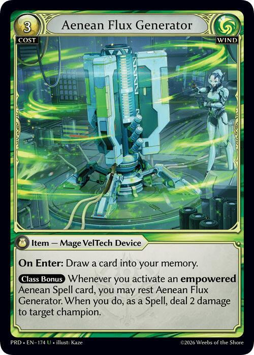 Aenean Flux Generator (Interference Curio Foil)