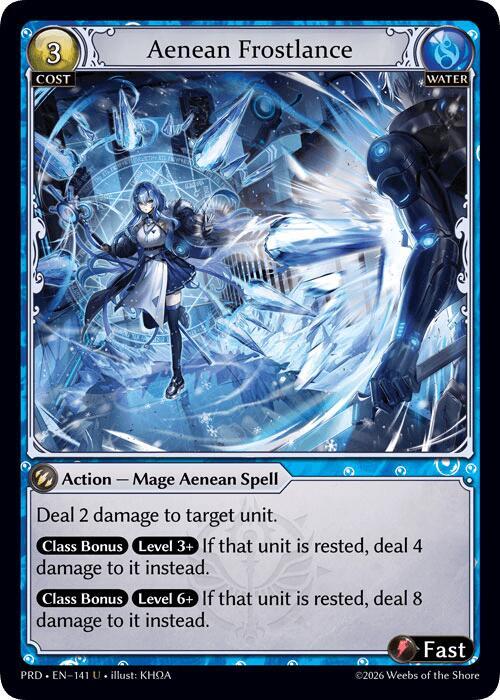 Aenean Frostlance (Interference Curio Foil)