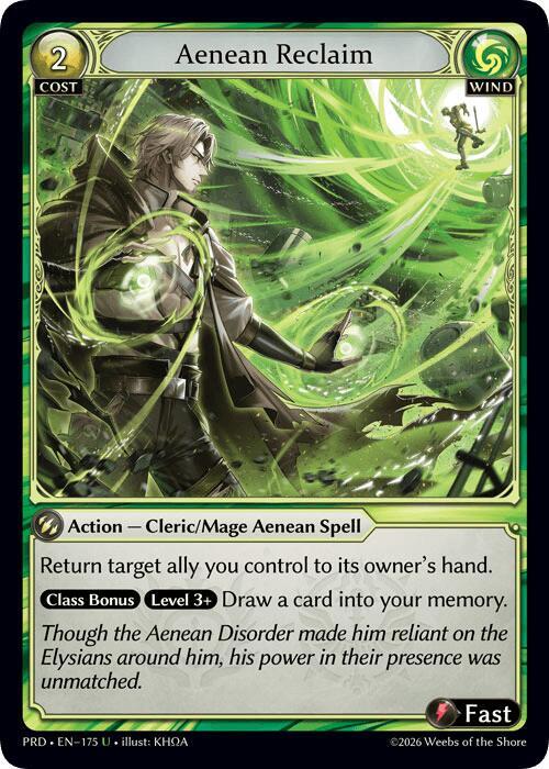Aenean Reclaim (Interference Curio Foil)