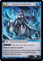 グランドアーカイブ Aquaveil Ambusher curio foil Aquaveil Ambusher (Interference Curio Foil) - .asphodel/paradise
