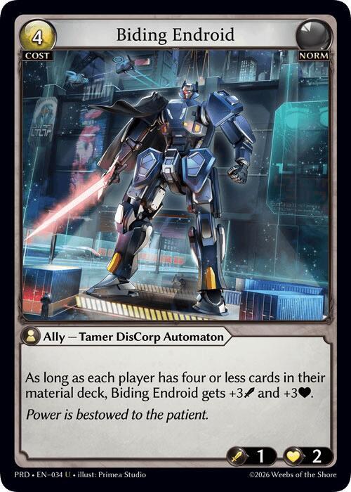 Biding Endroid (Interference Curio Foil)