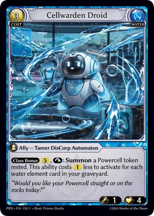 Cellwarden Droid (Interference Curio Foil)