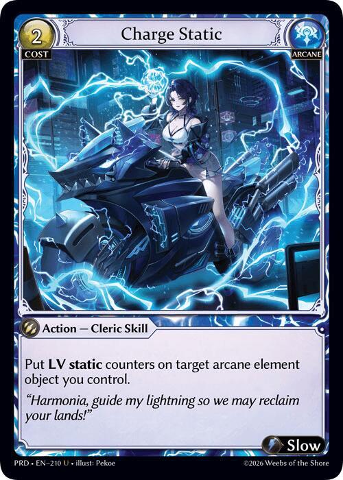 Charge Static (Interference Curio Foil)