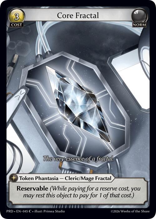 Core Fractal (Interference Curio Foil)