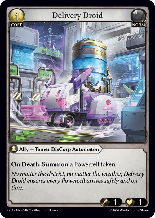 Delivery Droid (Interference Curio Foil)