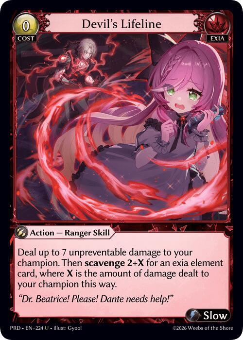 Devil's Lifeline (Interference Curio Foil)