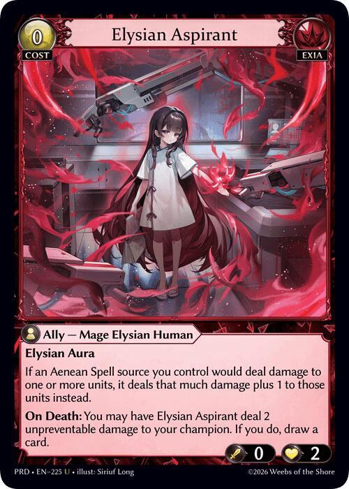Elysian Aspirant (Interference Curio Foil)