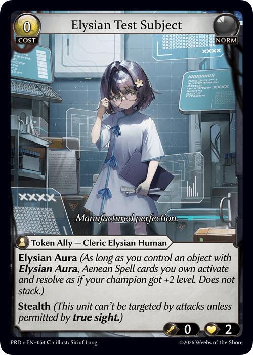 Elysian Test Subject (Interference Curio Foil)
