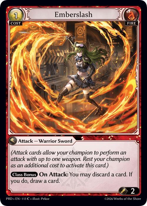 Emberslash (Interference Curio Foil)