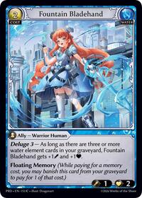 Fountain Bladehand (Interference Curio Foil)