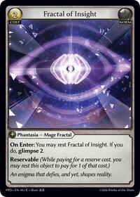 Fractal of Insight (Interference Curio Foil)