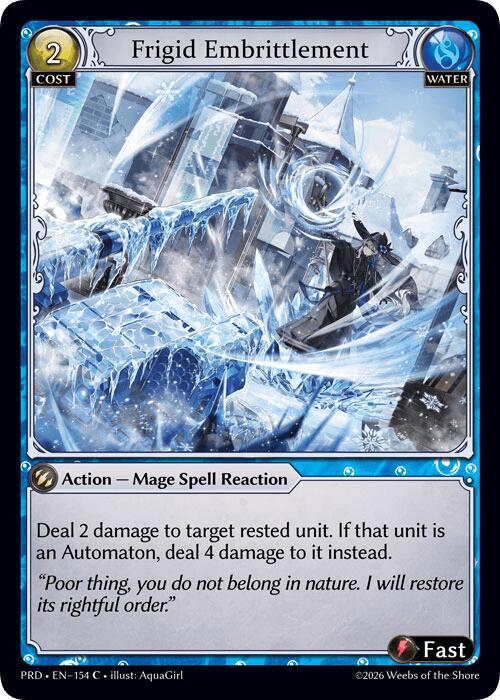 Frigid Embrittlement (Interference Curio Foil)