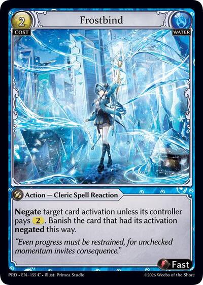 Frostbind (Interference Curio Foil) .asphodel/paradise card price