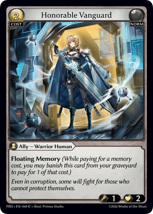 Honorable Vanguard (Interference Curio Foil)
