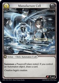 Manufacture Cell (Interference Curio Foil)