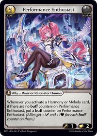 Performance Enthusiast (Interference Curio Foil)