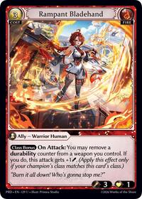Rampant Bladehand (Interference Curio Foil)