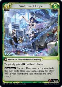 Sinfonia of Hope (Interference Curio Foil)