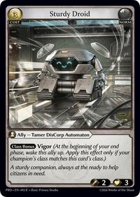 Sturdy Droid (Interference Curio Foil)