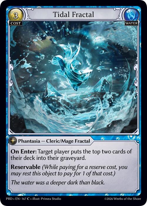 Tidal Fractal (Interference Curio Foil)