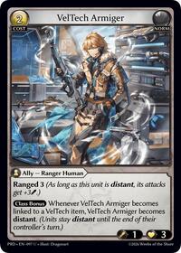 VelTech Armiger (Interference Curio Foil)
