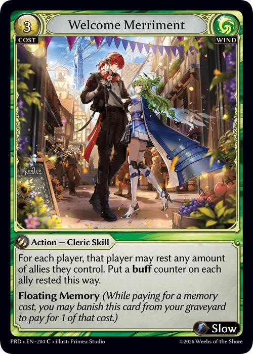 Welcome Merriment (Interference Curio Foil)