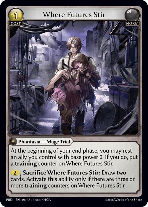 Where Futures Stir (Interference Curio Foil)
