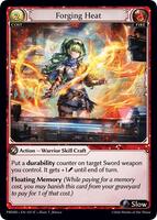 Forging Heat - .asphodel/paradise Starter Decks - Grand Archive