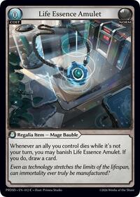 Life Essence Amulet