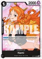 CRAVITY セリム　サノク　トレカ　ウルピ Nami (086) - The World's Strongest Warriors - One Piece Card Game