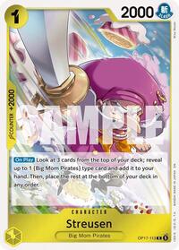 Streusen (113) card