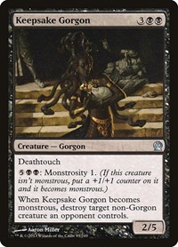 Keepsake Gorgon - Theros - Magic: The Gathering card