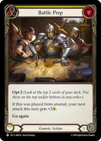 Usurp the Shadow Throne Battle Prep (Yellow) #IAR234