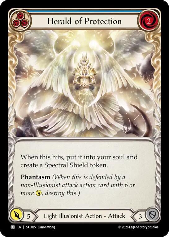 Herald of Protection (Blue)