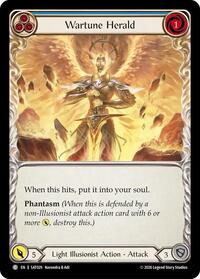 Silver Age: Usurp the Shadow Throne Wartune Herald (Blue) #SAT029