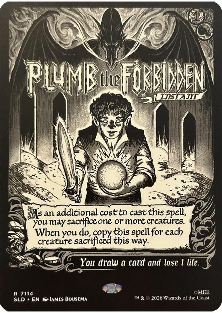 Plumb the Forbidden, Secret Lair Drop Series card number 7114