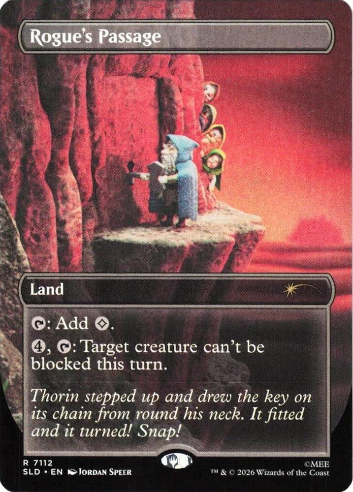 Rogue's Passage (7112), Secret Lair Drop Series card number 7112