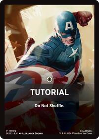 Tutorial Theme Card (0002) — Commander: Marvel Super Heroes