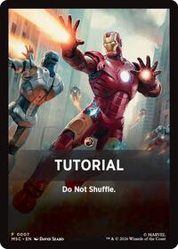 Tutorial Theme Card (0007) — Commander: Marvel Super Heroes