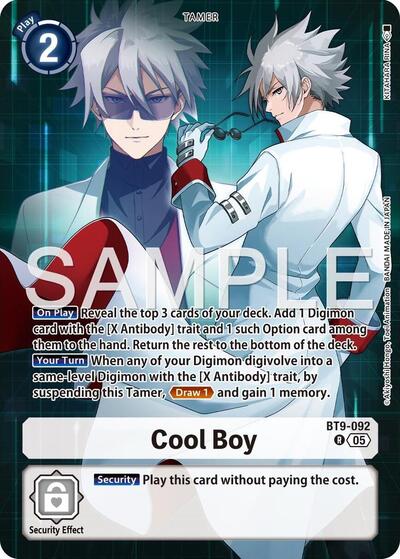 Cool Boy (Tamer's Selection Box Ver. X Antibody)