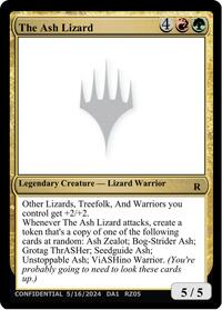 Un-Known Event Playtest Cards The Ash Lizard