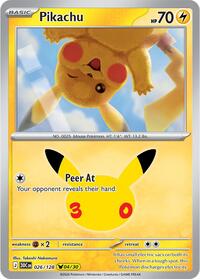 Pikachu - 026/128