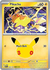 Pikachu - 030/128