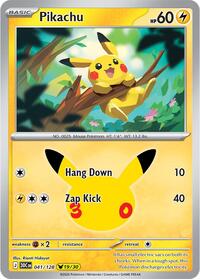 Pikachu - 041/128