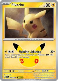Pikachu - 049/128